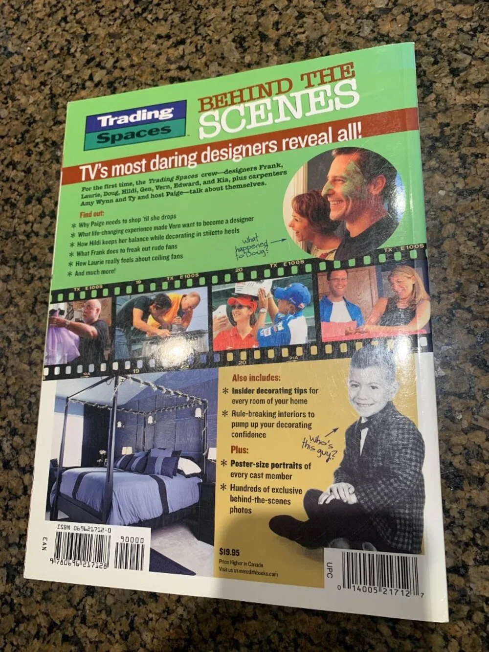 Vintage Trading Spaces Behind the Scenes Paperback Book TLC 2003 Brian Kramer